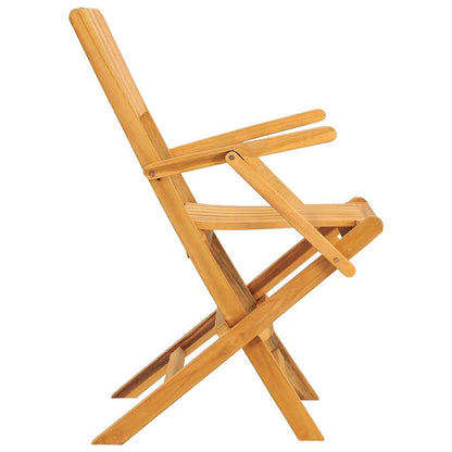 Folding Chairs 4 pcs 55x62x90 cm Solid Wood Teak