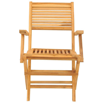 Folding Chairs 8 pcs 55x62x90 cm Solid Wood Teak