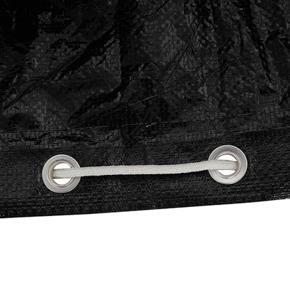 Garden Furniture Covers 2 pcs 16 Eyelets 325x205x90 cm Rectangular