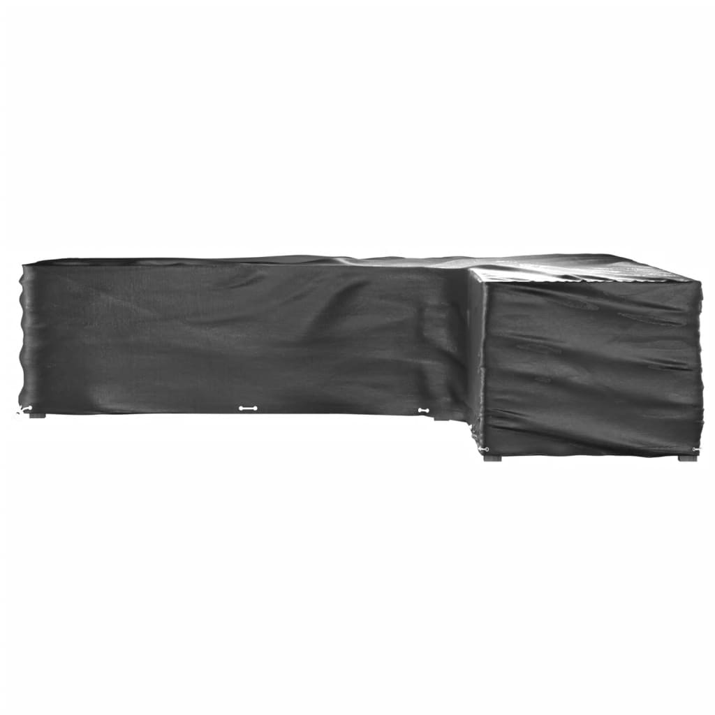 L-Shaped Garden Furniture Covers 2 pcs 20 Eyelets 300x300x70 cm