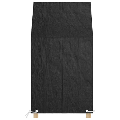 Garden Chair Covers 2 pcs 8 Eyelets 65x65x80/120 cm Polyethylene