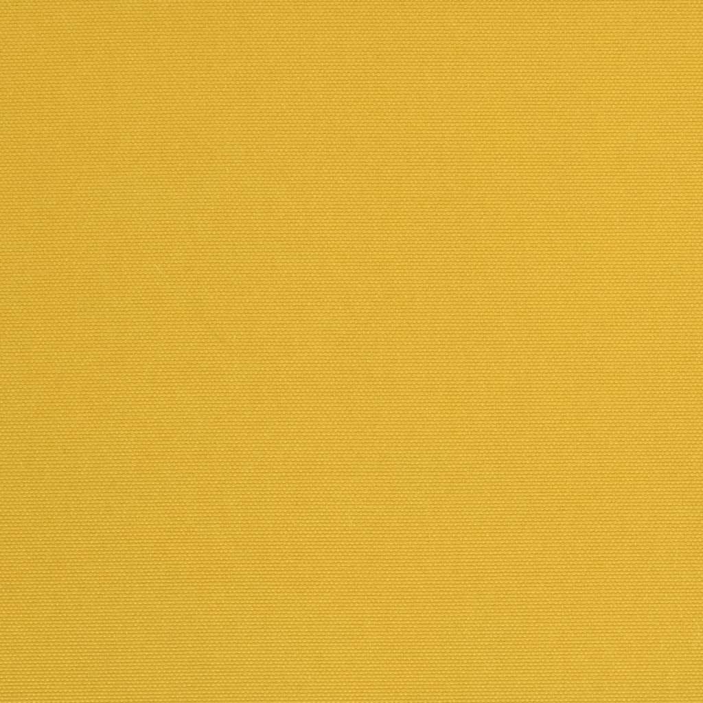 Wall-mounted Parasol with LEDs Yellow 290cm