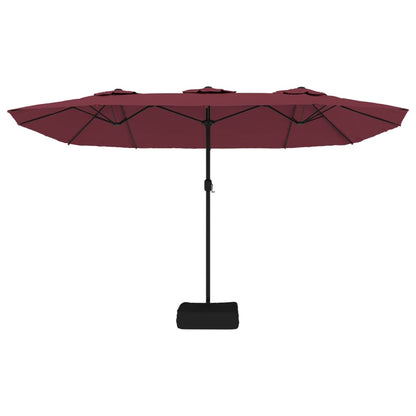 Garden Parasol | Bordeaux red, dark grey
