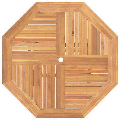 Folding Garden Table 110x110x75 cm Solid Wood Teak