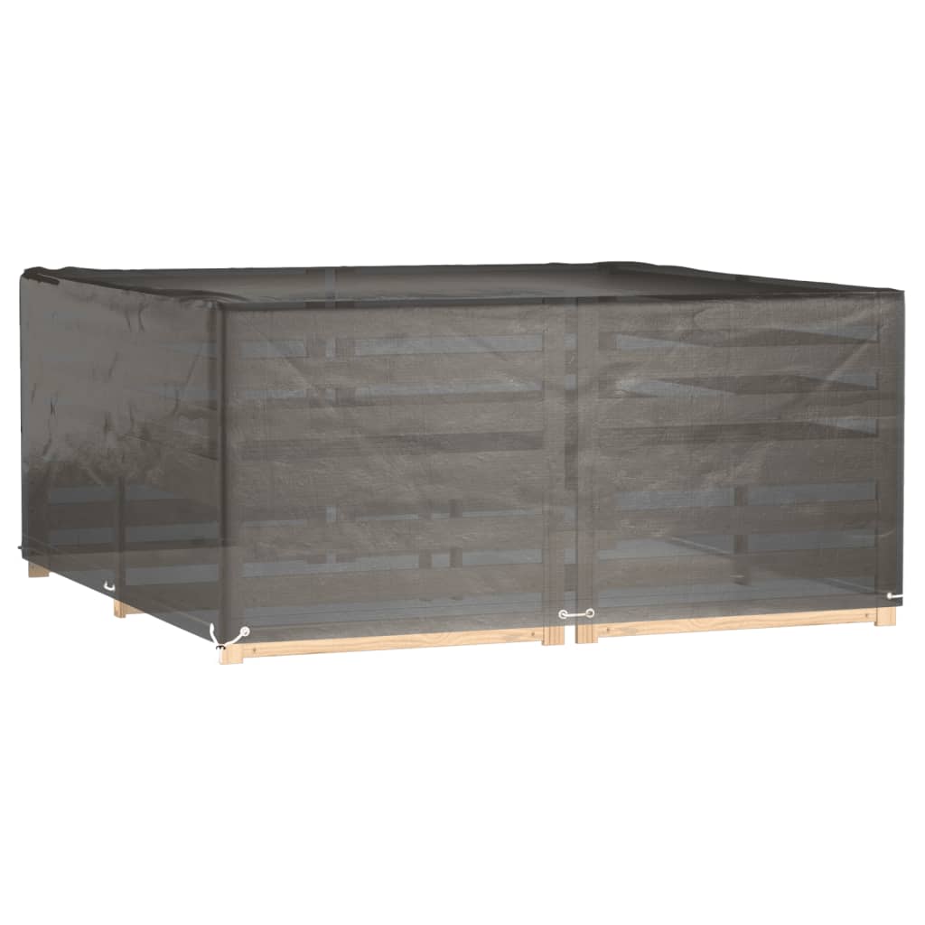 Garden Furniture Cover 16 Eyelets 205x205x90 cm Square