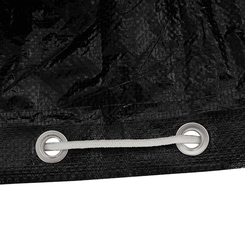 L-Shaped Garden Furniture Cover 16 Eyelets 215x215x90 cm