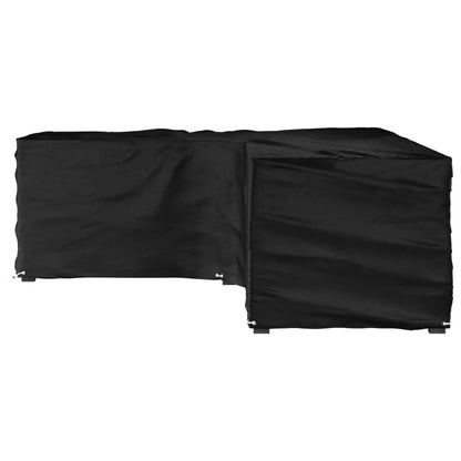 L-Shaped Garden Furniture Cover 16 Eyelets 210x260x80 cm