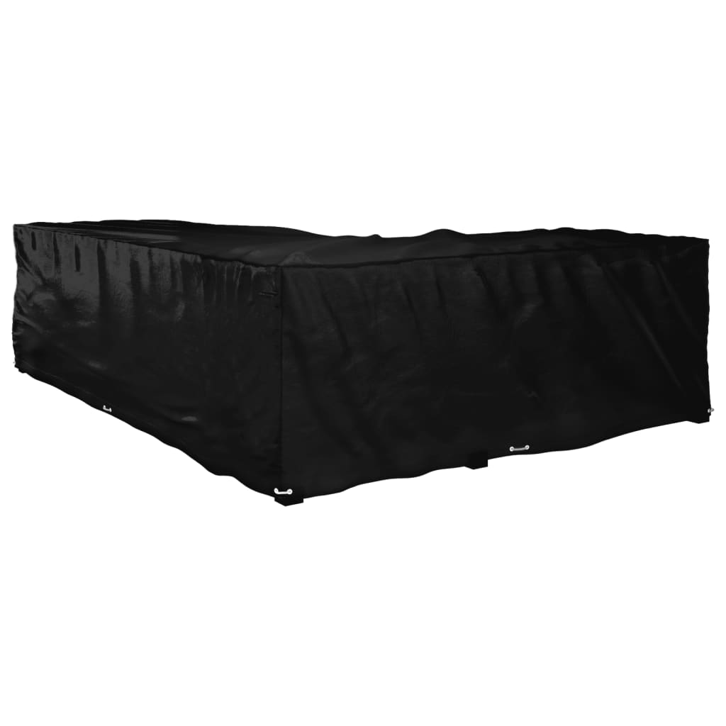 L-Shaped Garden Furniture Cover 16 Eyelets 210x260x80 cm