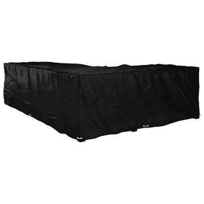 L-Shaped Garden Furniture Cover 16 Eyelets 210x260x80 cm