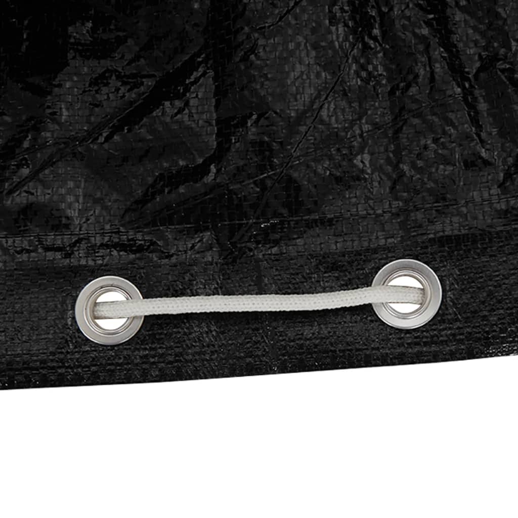Island Lounge Cover 8 Eyelets Ø188x50 cm Round