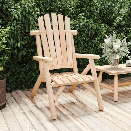 Garden Chair | Natural Wood | Solid spruce wood | Medium | Durable