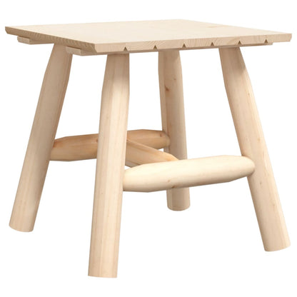 Side Table | Natural Wood | Solid spruce wood | Small | Durable