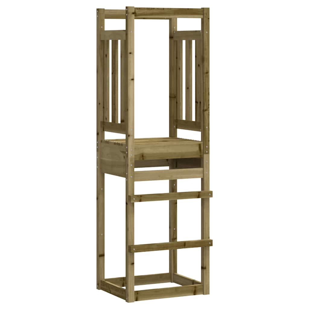 Play Tower | Natural Pine | Treated Pine Wood | Standard | Durable