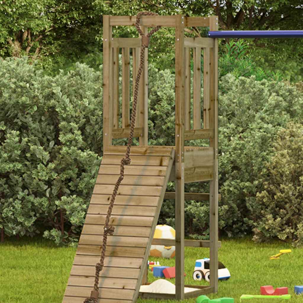 Play Tower | Natural Pine | Treated Pine Wood | Standard | Durable