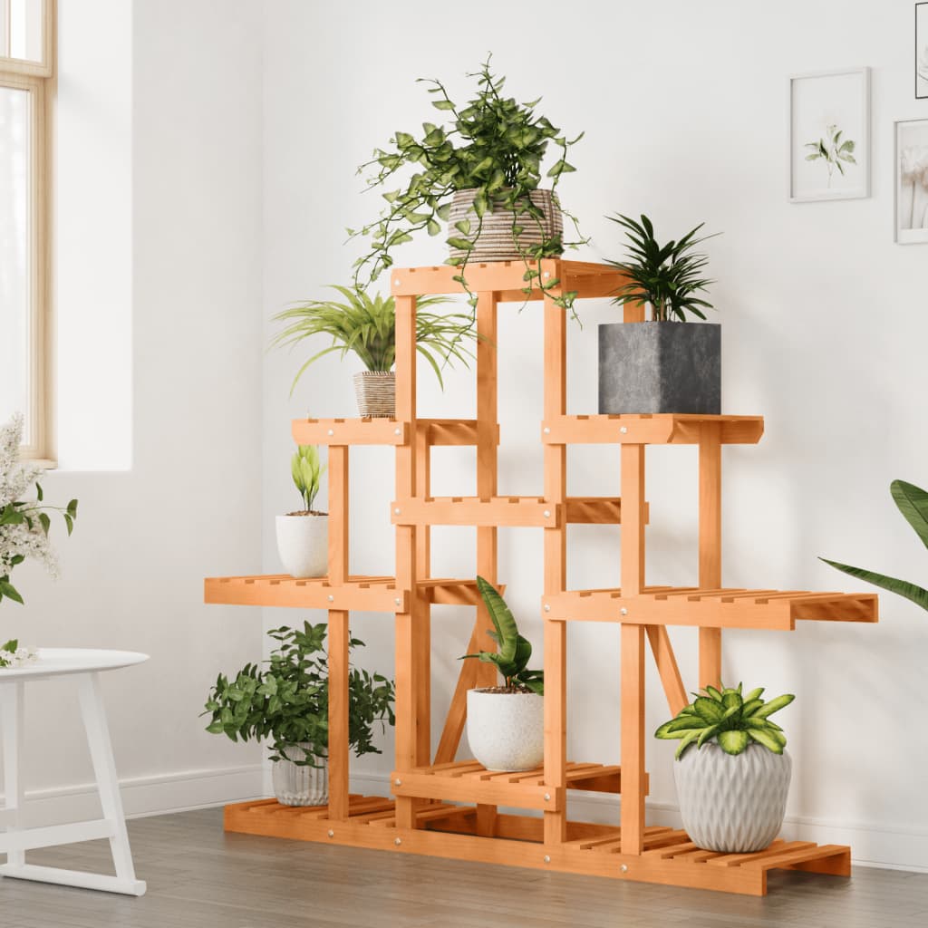 Flower Stand 110x25x96 cm Solid Wood Fir