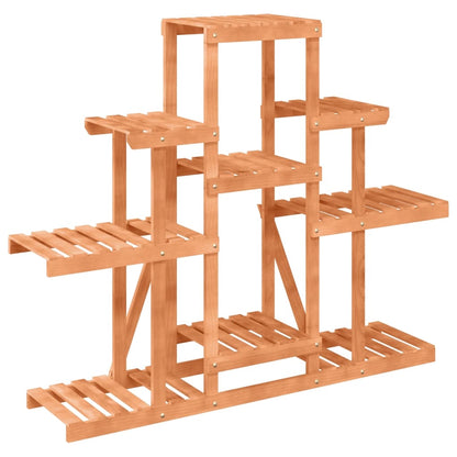 Flower Stand 110x25x96 cm Solid Wood Fir