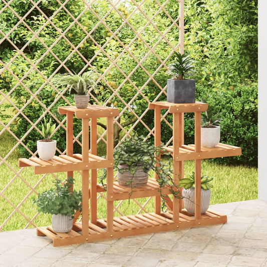 Flower Stand 110x25x73 cm Solid Wood Fir