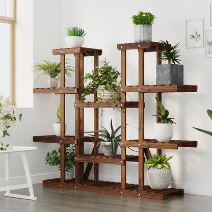 Flower Stand 110x25x110.5 cm Solid Wood Fir