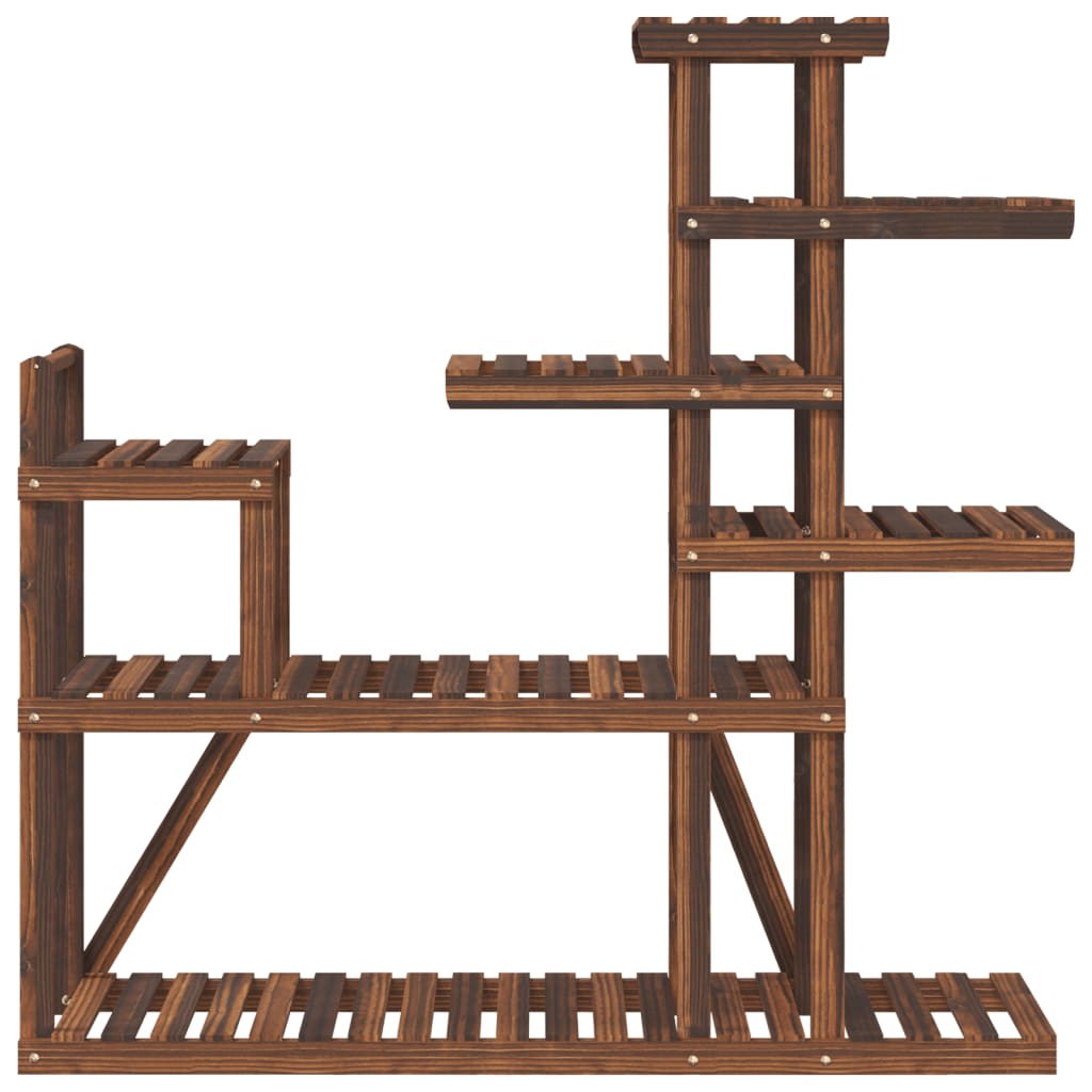 Flower Stand 110x25x111 cm Solid Wood Fir