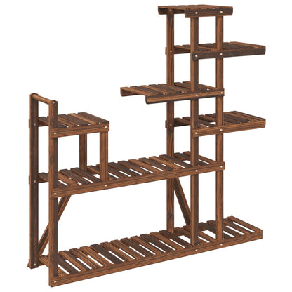 Flower Stand 110x25x111 cm Solid Wood Fir