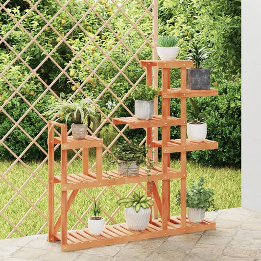 Flower Stand 110x25x111 cm Solid Wood Fir