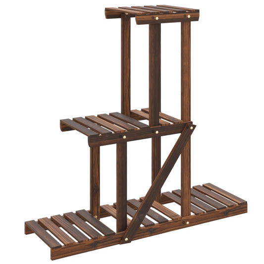 Flower Stand 81x25x75.5 cm Solid Wood Fir
