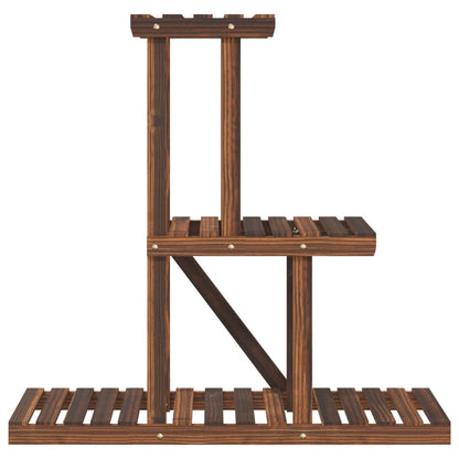 Flower Stand 81x25x75.5 cm Solid Wood Fir