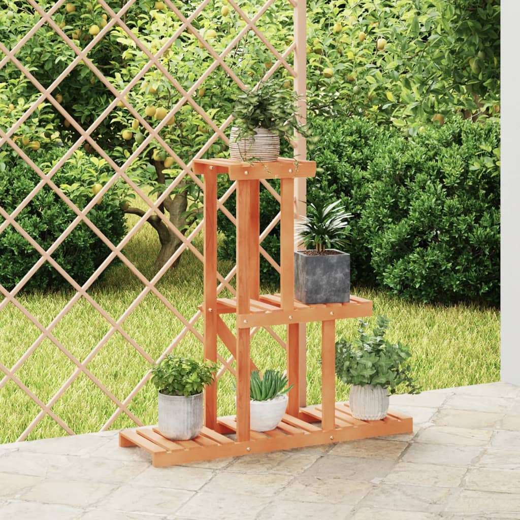 Flower Stand 81x25x75.5 cm Solid Wood Fir