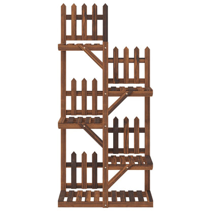 Flower Stand 60x25x130 cm Solid Wood Fir