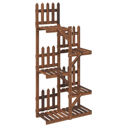 Flower Stand 60x25x130 cm Solid Wood Fir