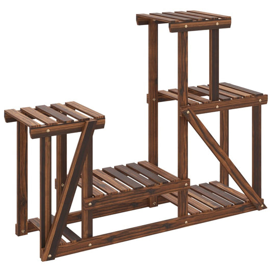 Flower Stand 90x25x73.5 cm Solid Wood Fir