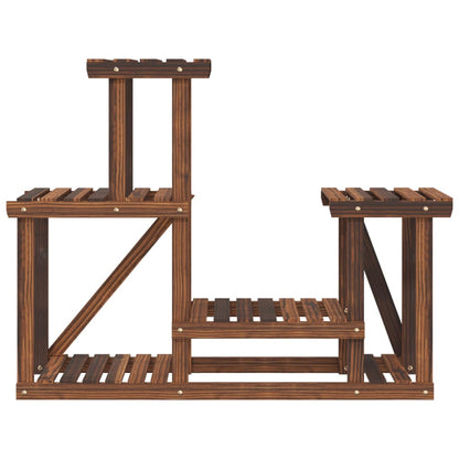 Flower Stand 90x25x73.5 cm Solid Wood Fir