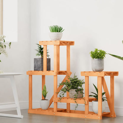 Flower Stand 90x25x73.5 cm Solid Wood Fir