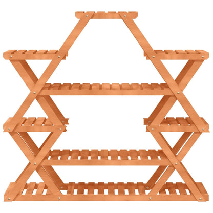 Flower Stand 110x25x105 cm Solid Wood Fir