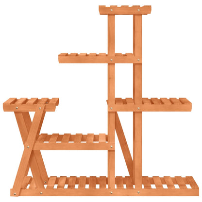 Flower Stand 95x25x96 cm Solid Wood Fir