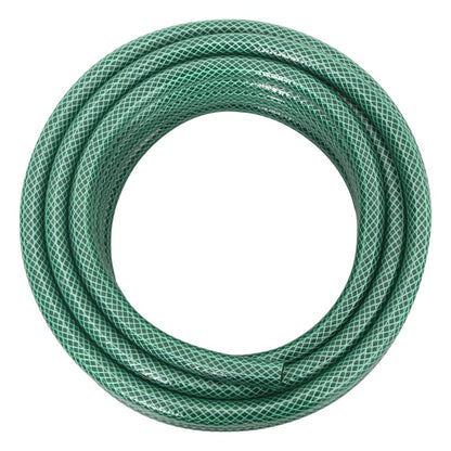 Garden Hose with Fitting Set Green 0.5" 30 m PVC