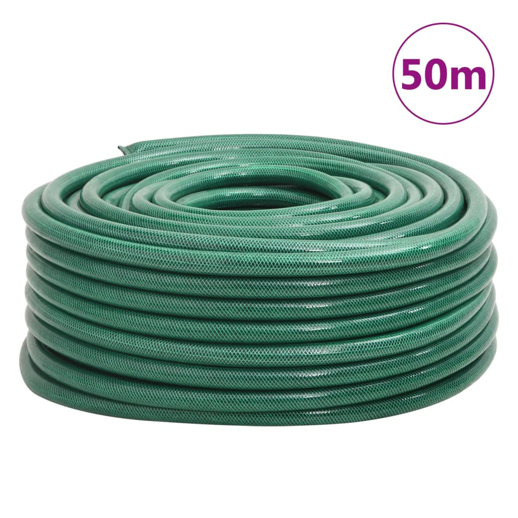Garden Hose Green 1" 50 m PVC