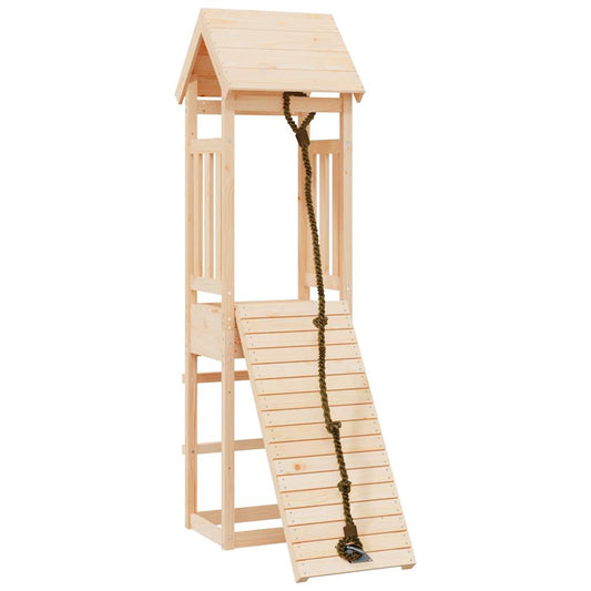 Playhouse | Natural Wood | Solid pine wood | Large | Durable | Playhouse