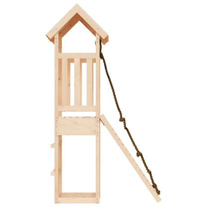Playhouse | Natural Wood | Solid pine wood | Large | Durable | Playhouse