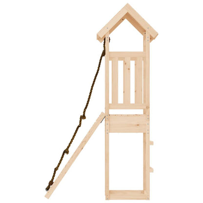 Playhouse | Natural Wood | Solid pine wood | Large | Durable | Playhouse