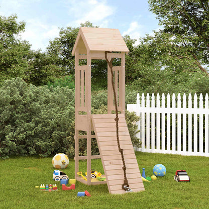 Playhouse | Natural Wood | Solid pine wood | Large | Durable | Playhouse