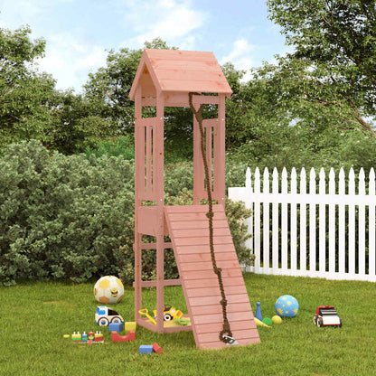 Playhouse | Natural wood | Solid Douglas wood | Large | Durable