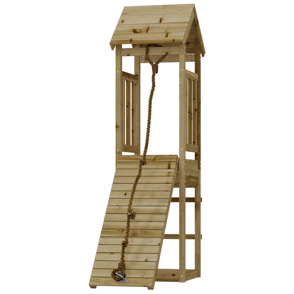 Playhouse | Natural wood | Vacuum pressure treated pinewood