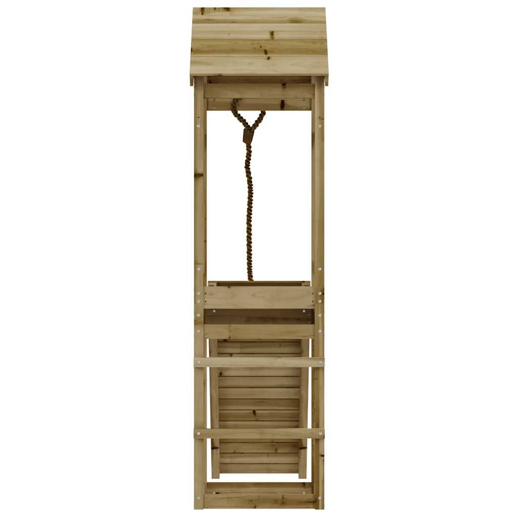 Playhouse | Natural wood | Vacuum pressure treated pinewood