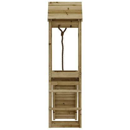Playhouse | Natural wood | Vacuum pressure treated pinewood