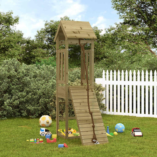 Playhouse | Natural wood | Vacuum pressure treated pinewood