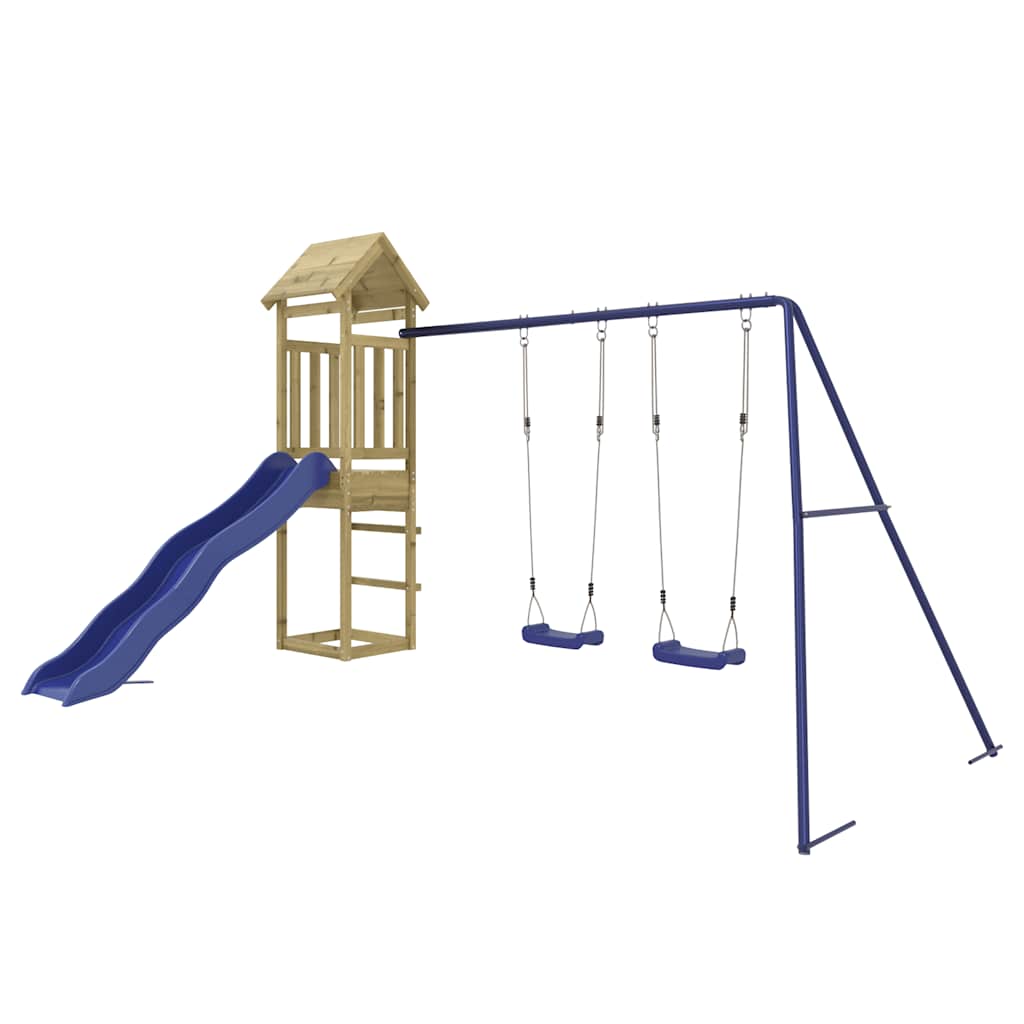 Outdoor Playset | Pine | Vacuum pressure treated pinewood | Large