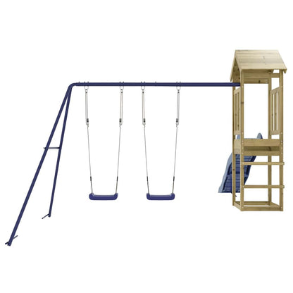 Outdoor Playset | Pine | Vacuum pressure treated pinewood | Large