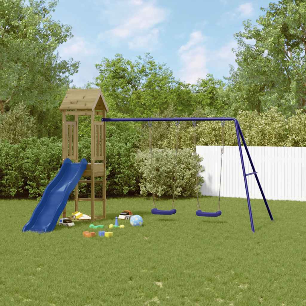 Outdoor Playset | Pine | Vacuum pressure treated pinewood | Large