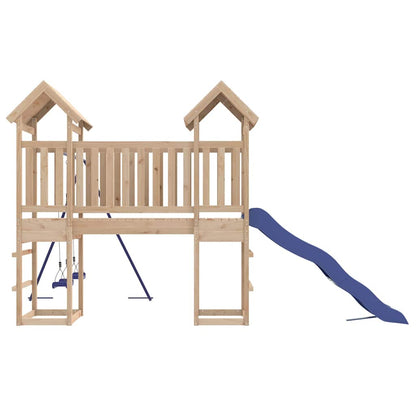 Outdoor Playset Solid Wood Pine